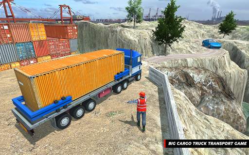 Offroad Cargo Truck Driving Simulator Hill Trucker screenshot 3