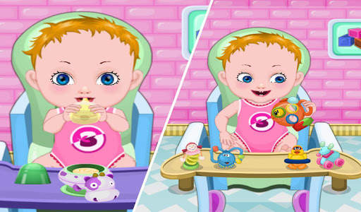 Hungry Baby Caring - Bath and Dres up screenshot 3