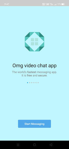 OMG - video chat app screenshot 1