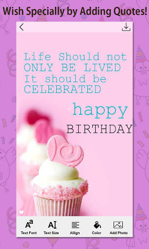Birthday - Photo Frames,Greetings,cake with name screenshot 7