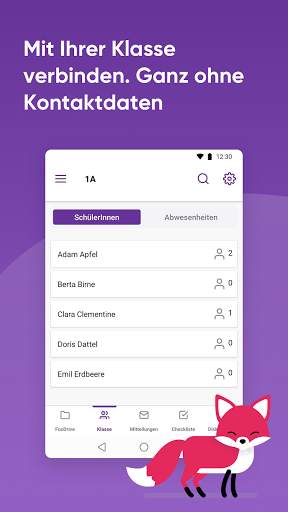 SchoolFox - Schulkommunikation screenshot 1