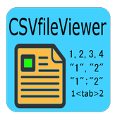 CSV File Viewer icon