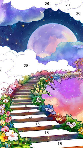 Bible Coloring Paint By Number screenshot 3