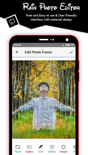 Rain Photo Frame screenshot 5