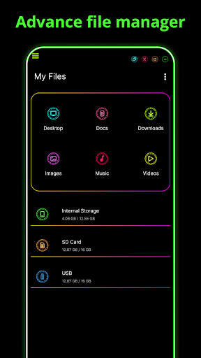 Neon Launcher screenshot 6