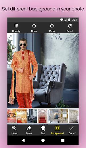 Men Sherwani Photo Suit Editor screenshot 3