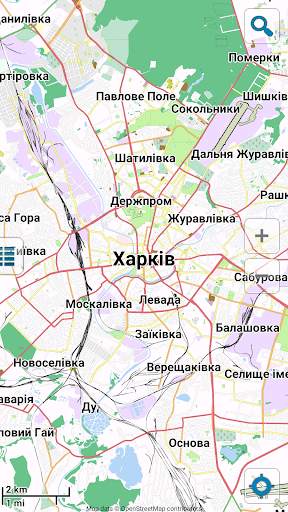 Map of Kharkiv screenshot 1