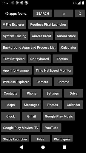 Taotlus : Applist for TV screenshot 3