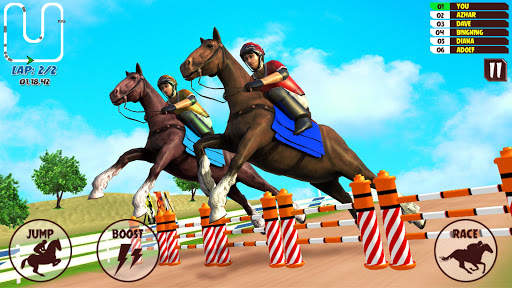 Horse Riding Racing Rally Game screenshot 1