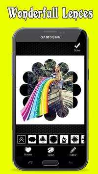 Snap Photo Shape and Stickers screenshot 1