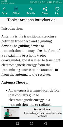 Antenna & Wave Propagation screenshot 3