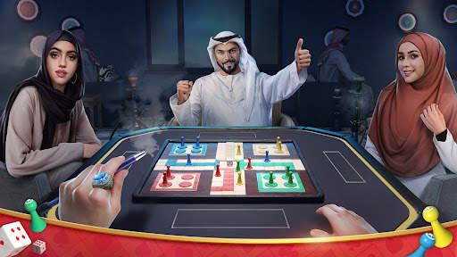 Lama - 3D Ludo & Baloot screenshot 1