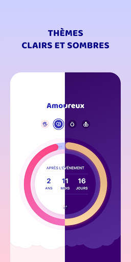 Calendrier et Widget d'amour screenshot 5