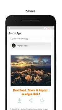 Repost app for Instagram screenshot 3
