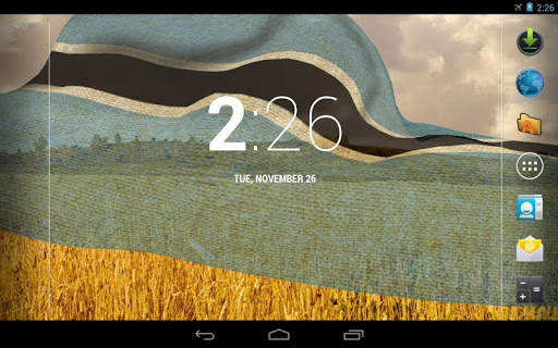 Botswana Flag Live Wallpaper screenshot 8