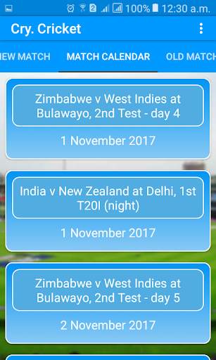 Live Cricket Update screenshot 3