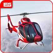 Helicopter Flight Pilot Simulator Free Game 2018 logo