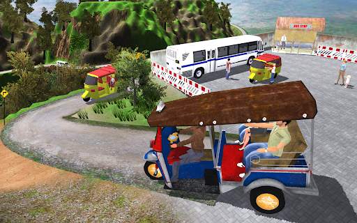 Auto Rickshaw Driving Game screenshot 1