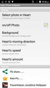 Heart photo wall paper screenshot 8