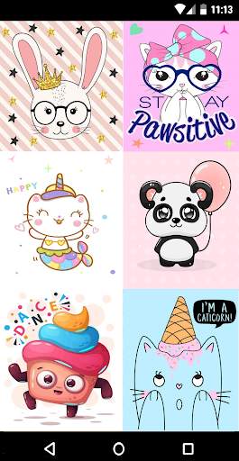 Kawaii Cute HD Wallpaper screenshot 2
