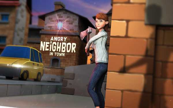 Strange Girl New Angry Neighbor In Town screenshot 1