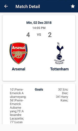 World Soccer Schedule - Footba screenshot 4