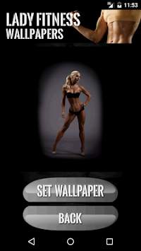 Ladies Fitness Wallpaper screenshot 2