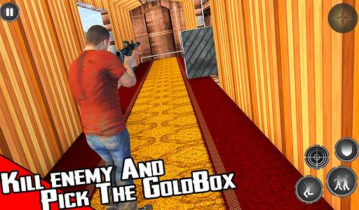 Train Shooting Game: Free Fire Train Gold Robbery screenshot 8