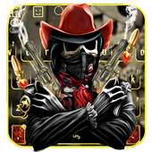Skull Gun Keyboard 10001005