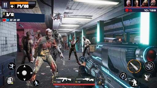 Zombie Hunter 3d: Penembakan Penembak Jitu Zombie screenshot 1