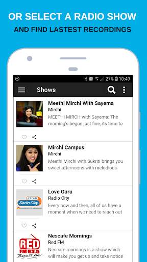 RadioCut - लाइव और ऑन-डिमांड रेडियो screenshot 4