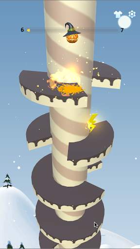 Jump and Fall Ball 3D screenshot 3