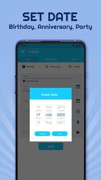 Birthday Reminder, Alarm & Birthdays for Android screenshot 4