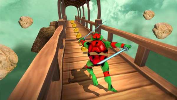 Temple Escape Ninja Turtle Run 3D screenshot 5