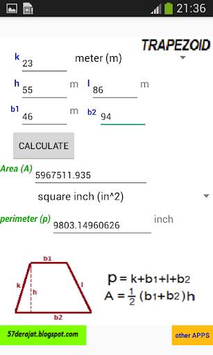 Area, Perimeter, Circumference screenshot 4