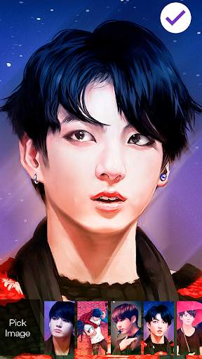 Jung Boy Kpop Kook Teen Theme Screen Lock screenshot 3