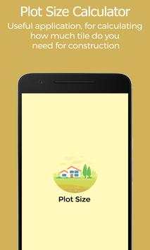 Plot Size Calculator 1 تصوير الشاشة