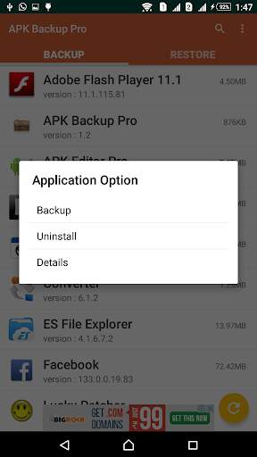 Apk Backup Pro screenshot 6
