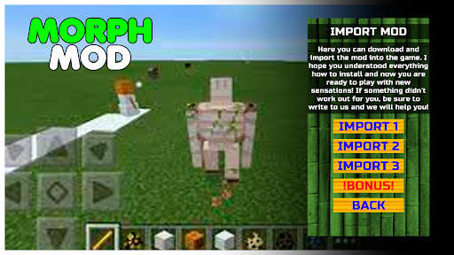 Morph Mod for Minecraft PE screenshot 2