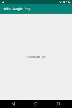 Hello Google Play screenshot 1