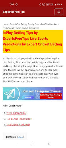 Free Cricket Betting Tips | By Expert Free Tips screenshot 16