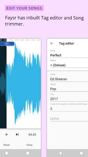 Faysr Music Player - Explore Your Library AD Free screenshot 5