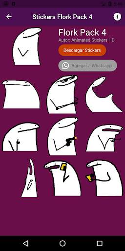 Flork Stickers - Animated screenshot 3