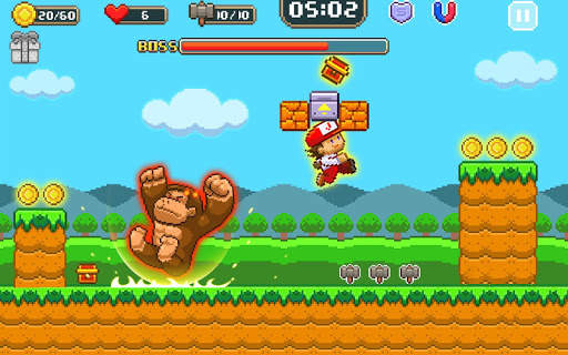 Super Jim Jump - pixel 3d screenshot 10