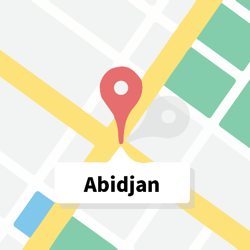 ikon Abidjan Offline Map