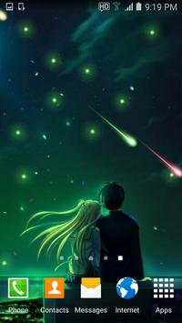 Lovers Night Live Wallpaper screenshot 1