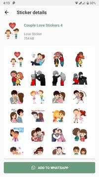 Love Sticker for WhatsApp - WAStickersApps screenshot 4