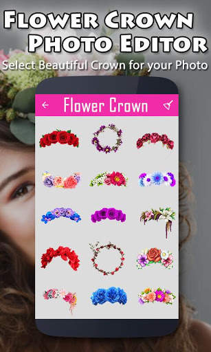 Flower Crown Photo Editor screenshot 1