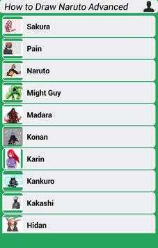 How to Draw Naruto Advanced screenshot 2