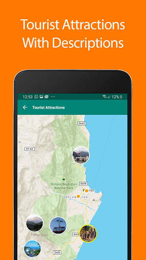 Kemer Offline Map and Travel G screenshot 1